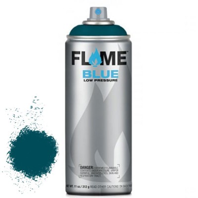 Σπρεί ακρυλικό χρώμα Χαμηλής πίεσης γενικής χρήσης Flame Blue FB618 Aqua - 400ml