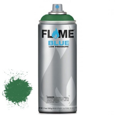 Σπρεί ακρυλικό χρώμα Χαμηλής πίεσης γενικής χρήσης Flame Blue FB634 Moss Green - 400ml
