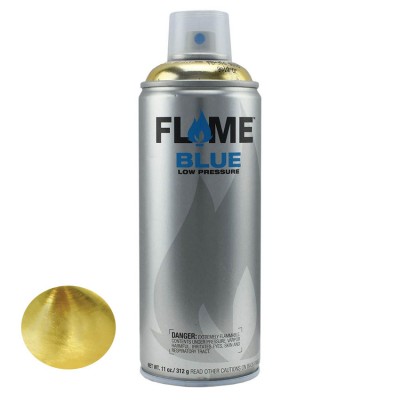 Σπρεί ακρυλικό χρώμα Χαμηλής πίεσης γενικής χρήσης Flame Blue FB906 Gold - 400ml