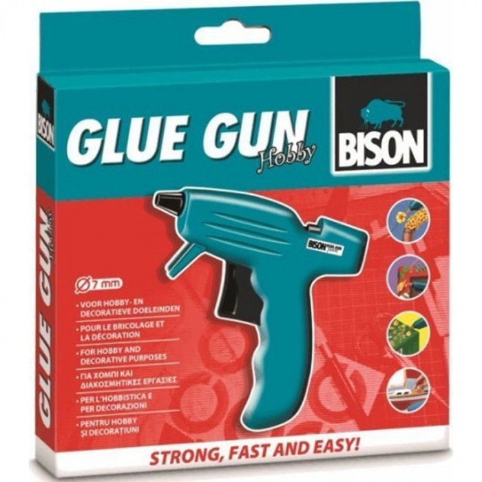 Ερασιτεχνικό Πιστόλι Κόλλας για ράβδο κόλλας Ø 7 mm Glue gun hobby Bison