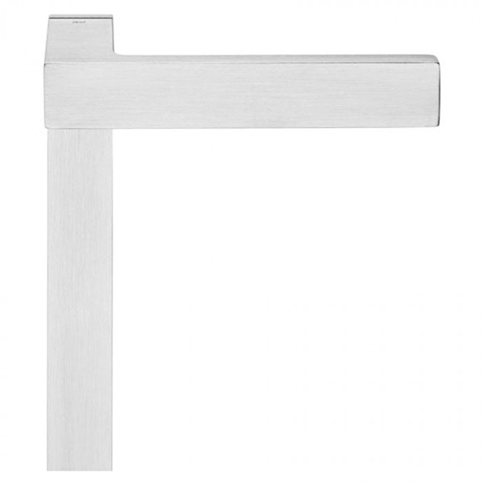Πόμολα πόρτας υψηλής αισθητικής (in)finito satin chrome με σχεδιασμό του Alfonso Femia
