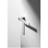 Πόμολα πόρτας υψηλής αισθητικής (in)finito satin chrome με σχεδιασμό του Alfonso Femia