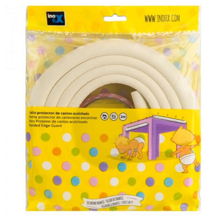 Ενισχυμένη Ταινία Προφύλαξης Αφρώδες Λευκή 2 Μέτρα Inofix 5003-2