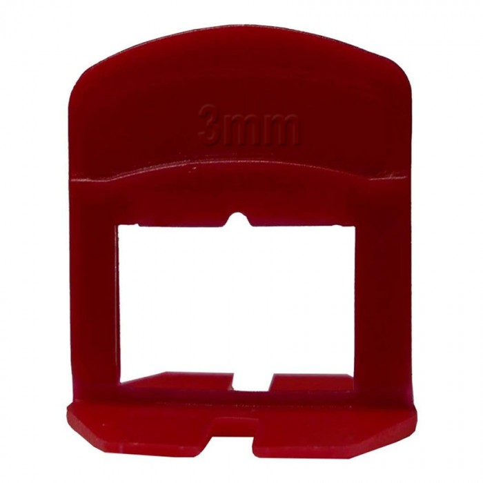 Αποστάτες Αλφαδιάσματος Πλακιδίων Andal S.A.P.3 Κόκκινοι 3mm Σε Σακούλα των 250 Τεμαχίων