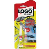 Κόλλα Στιγμής Logo Κλασσική 2gr + 1gr δώρο
