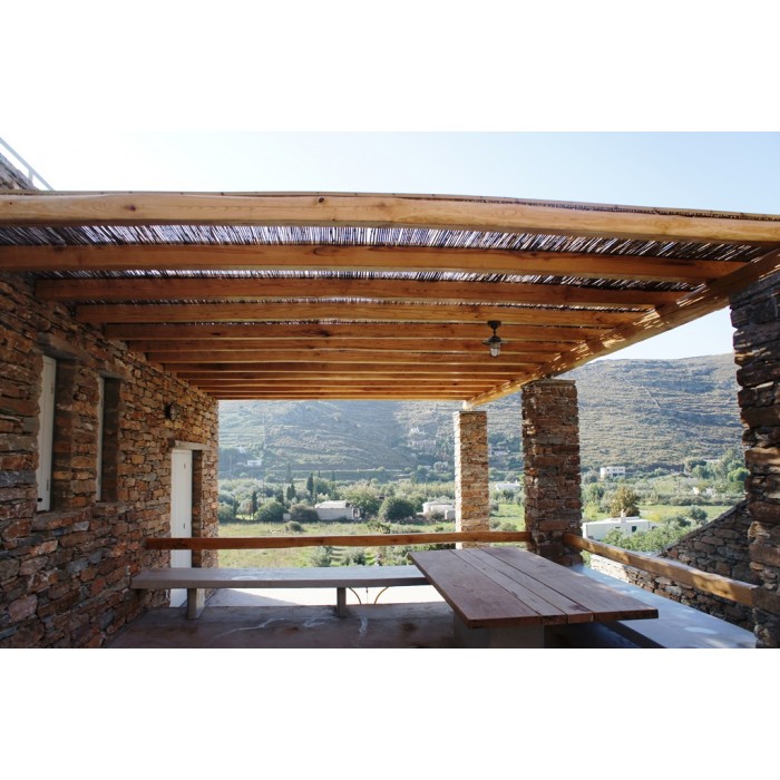 Καλαμωτή Σκίασης - Περίφραξης Υψηλής αντοχής με σύρμα 1,5m Ύψος x 3m μήκος