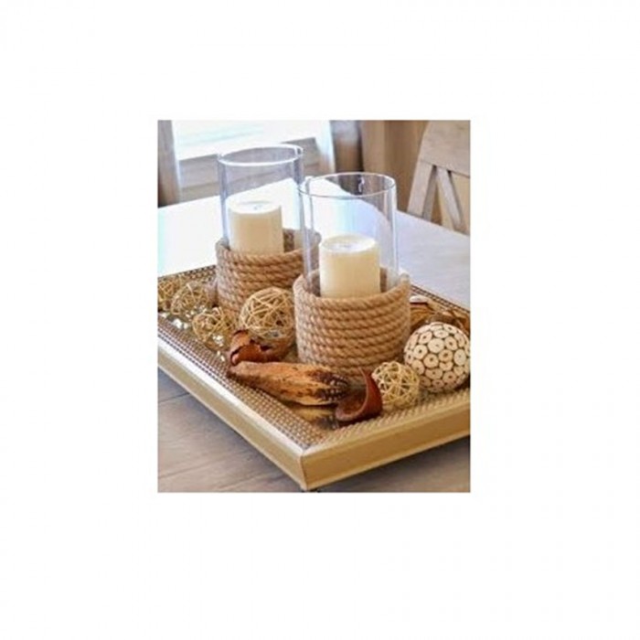 Διακοσμητικό κορδόνι - Σχοινί Σιζάλ (Τριχιά) Κάνναβης Πάχους 14mm με το μέτρο