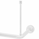 Στήριγμα Οροφής Γωνιακού Βραχίονα Μπάνιου Λευκό