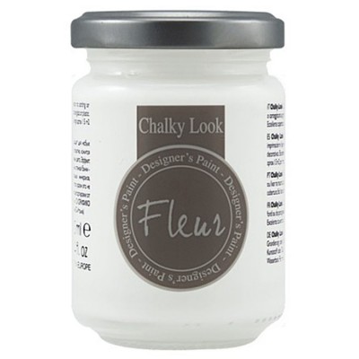 Χρώμα Κιμωλίας Fleur Chalky Look 330ml, F01 Titanium White 12301