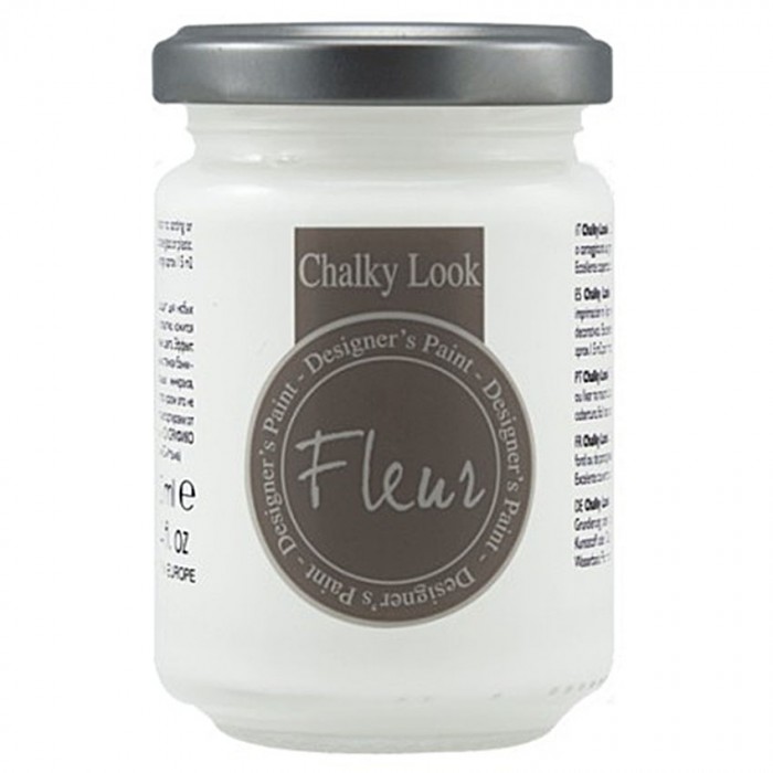 Χρώμα Κιμωλίας Fleur Chalky Look 330ml, F01 Titanium White 12301