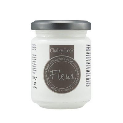 Χρώμα Κιμωλίας Fleur Chalky Look 130ml, F01 Titanium White 12001
