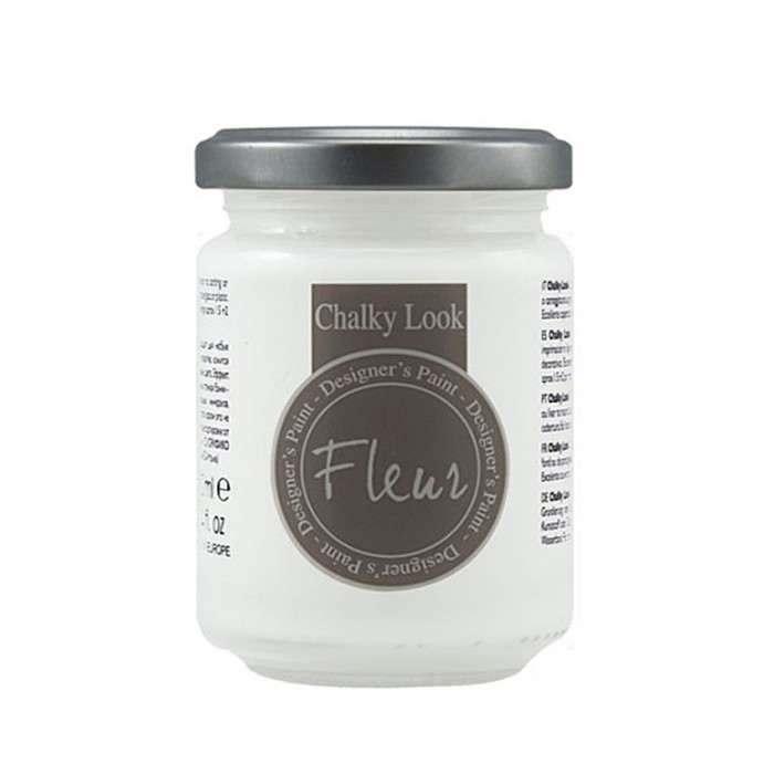 Χρώμα Κιμωλίας Fleur Chalky Look 130ml, F01 Titanium White 12001