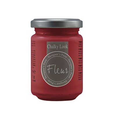 Χρώμα Κιμωλίας Fleur Chalky Look 130ml, F27 Tomato Red 12029