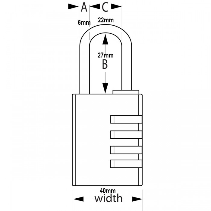Λουκέτο Μεταβλητού Συνδυασμού, Ορειχάλκινο, Master Lock, Με Κωδικό 604EURD 604040112
