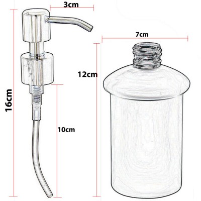 Ανταλλακτικο δοχείο Dispenser και ανταλλακτική Αντλία Import 2666