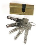Κύλινδρος πόρτας Υπερασφαλείας Gevy 60mm με 5 κλειδιά Χρυσός