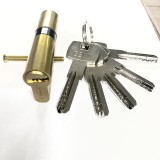 Κύλινδρος πόρτας Υπερασφαλείας Gevy 60mm με 5 κλειδιά Χρυσός
