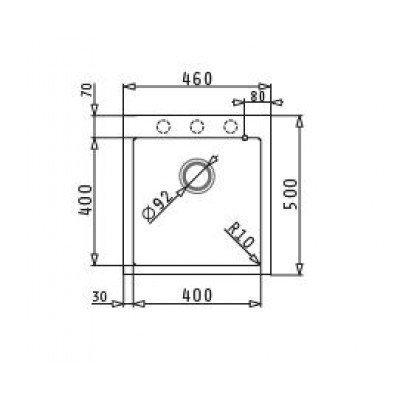 ΝΕΡΟΧΥΤΕΣ Pyramis PYRAGRANITE ISTROS Dark Beige (46x50) 1B - 070043911