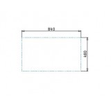 ΝΕΡΟΧΥΤΕΣ Pyramis PYRAGRANITE KARTESIO Iron Grey (86X50) 2B - 070054311