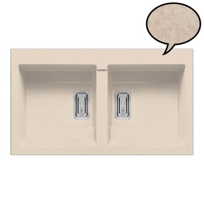 ΝΕΡΟΧΥΤΕΣ Pyramis PYRAGRANITE KARTESIO Dark Beige (86X50) 2B - 070054011