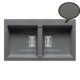 ΝΕΡΟΧΥΤΕΣ Pyramis PYRAGRANITE KARTESIO Iron Grey (86X50) 2B - 070054311