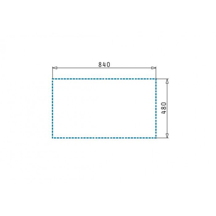 ΝΕΡΟΧΥΤΕΣ Pyramis PYRAGRANITE ATHLOS PLUS Snow (86X50) 1B 1D  - 070070611