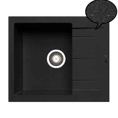 ΝΕΡΟΧΥΤΕΣ Pyramis PYRAGRANITE ALAZIA Carbon (59x50) 1B 1D - 079809111