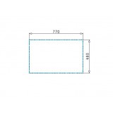 ΝΕΡΟΧΥΤΕΣ Pyramis PYRAGRANITE ALAZIA Dark Beige (79x50) 1B 1D - 079810711