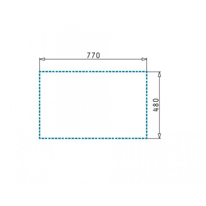 ΝΕΡΟΧΥΤΕΣ Pyramis PYRAGRANITE ALAZIA Iron Grey (79x50) 2B - 070037211