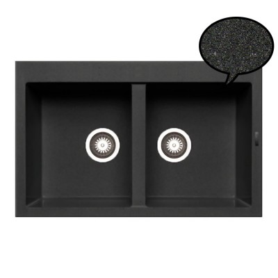 ΝΕΡΟΧΥΤΕΣ Pyramis PYRAGRANITE ALAZIA Carbon (79x50) 2B - 079811011