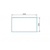 ΝΕΡΟΧΥΤΕΣ Pyramis PYRAGRANITE ALAZIA Snow (86x50) 1B 1D - 079811311