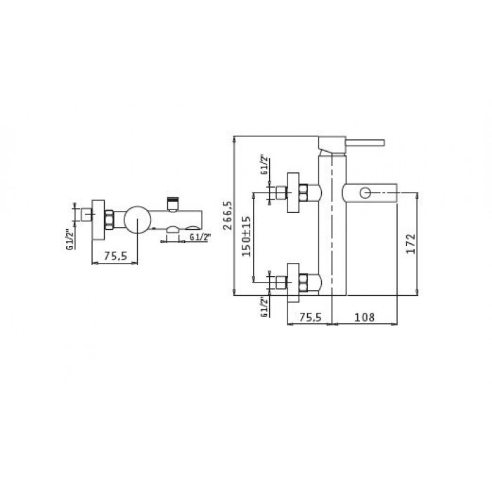 ΜΠΑΤΑΡΙΑ ΛΟΥΤΡΟΥ ROTA Plus Pyramis - 090924401