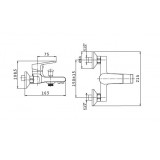 ΜΠΑΤΑΡΙΑ Λουτρού Vigoro Pyramis - 090925101