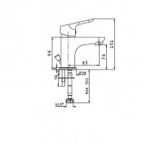 ΜΠΑΤΑΡΙΑ Νιπτήρα Tella Pyramis - 090925401