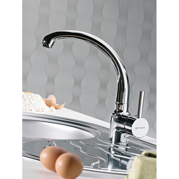 Μπαταρία κουζίνας Pyramis ARMONICA Classic Snow - 095300001