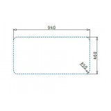 ΝΕΡΟΧΥΤΕΣ Pyramis SPACE PLUS (96Χ48) 2B Γυαλισμένο - 108716401