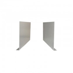 Σετ 2τμχ Φύλλων Αλουμινίου προφύλαξης πλαϊνών ντουλαπιών απορροφητήρα κατάλληλα για Απορροφητήρα Καμινάδα