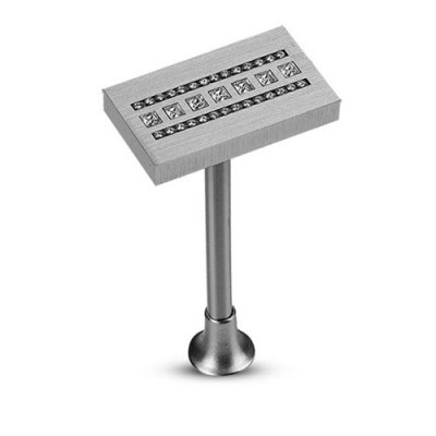 Αμπράζ Enis Άρτεμις Κρύσταλλο Nickel Matt