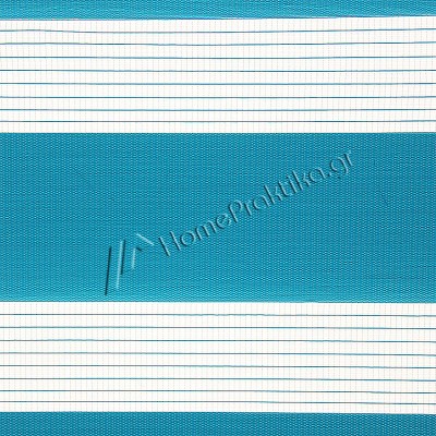 Ρόλερ - Roller Zebra Collection Τυρκουάζ 131για Χειροκίνητο ή Ηλεκτροκίνητο μηχανισμό