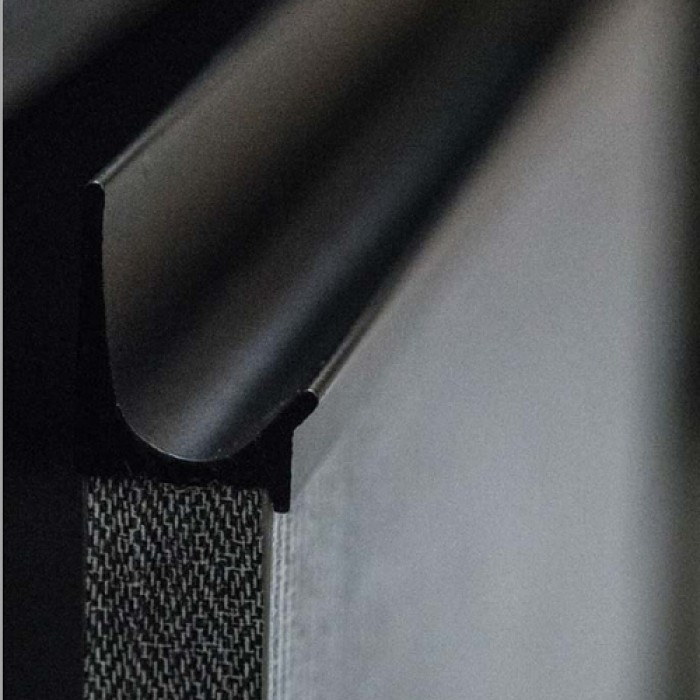 Λαβή επίπλου Χωνευτή Varial 1000 Ματ Μαύρο