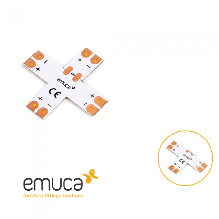 Σταυρωτός Σύνδεσμος  για ταινία Led Emuca 5202920