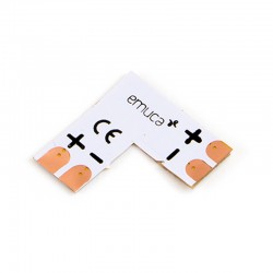 Γωνιακός Σύνδεσμος  για ταινία Led Emuca 5202820