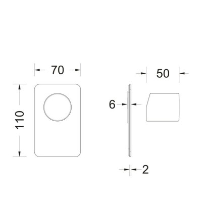Μίκτης Μπαταρίας Εντοιχισμού Ντουζιέρας 1 Εξόδου Bronze Brushed Eurorama Eletta Chester 168055SL-221