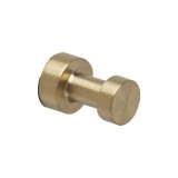 Άγκιστρο Μπάνιου Μονό με Βίδες ​3x3cm Gold Brushed Geesa Nemox