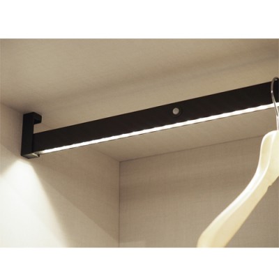 Φωτιζόμενος Σωλήνας Ρούχων Ντουλάπας Emuca Castor 5074362 Μήκους 100.8cm