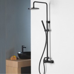 Στήλες Ντους Εσωτερικών Χώρων Μαύρες