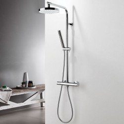 Στήλες Ντους Εσωτερικών Χώρων Χρωμίου