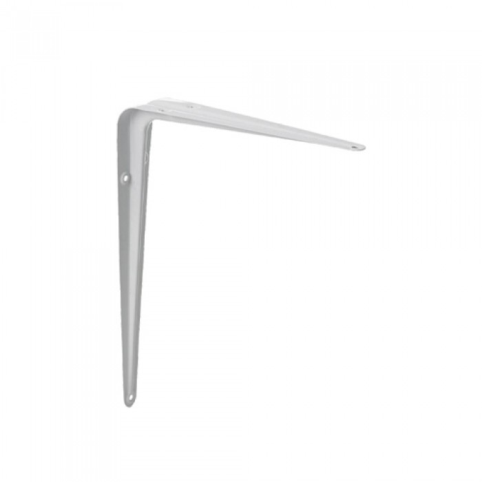 Λευκή Γωνία Στήριξης Ραφιών Amig 200x250mm 
