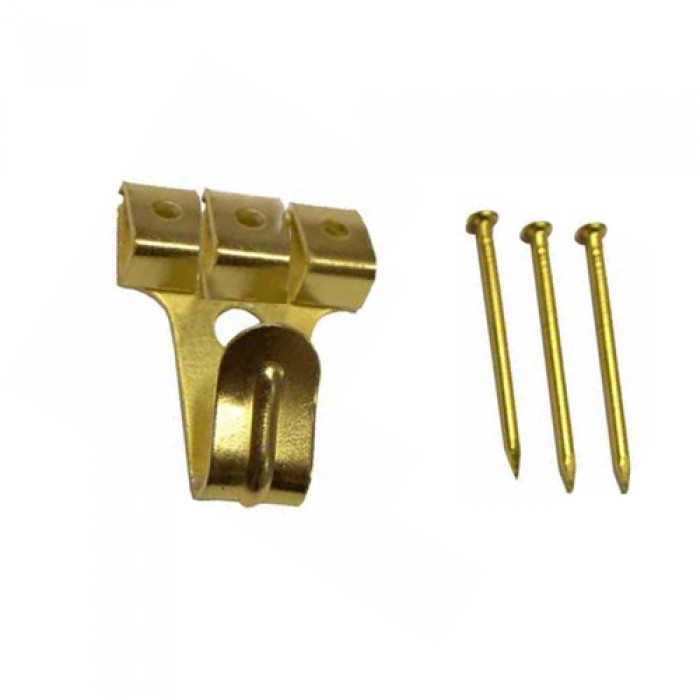 Γαντζάκια Ινκς κάδρου Νο 4 με τριπλό  καρφί (10 τεμαχίων)