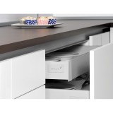 Μεσαίο Προφίλ (U) Gola Emuca 8900112 Λευκό Βέργα Μήκους 3.90m